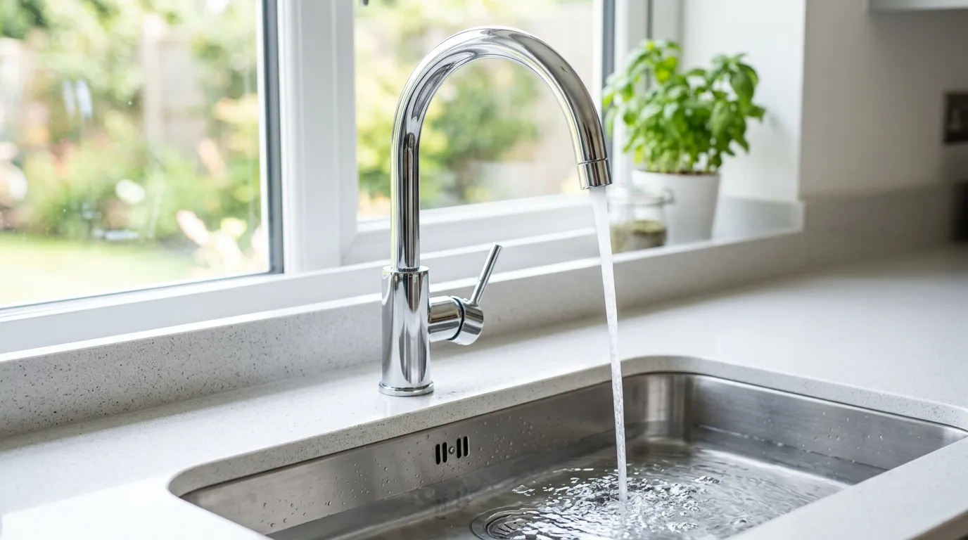 Local Plumbing Master Pros same day plumber fixing a faucet in Rudolph, WI